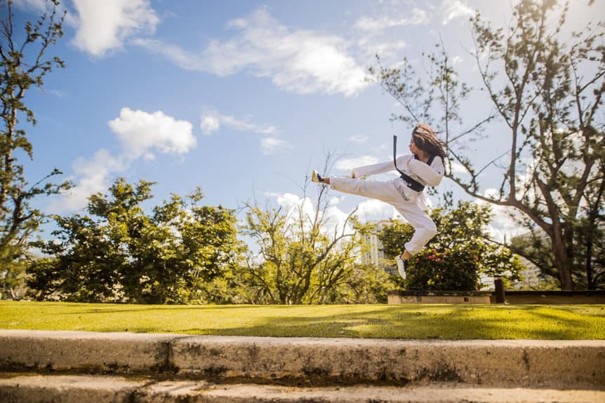 Taekwondo at Home